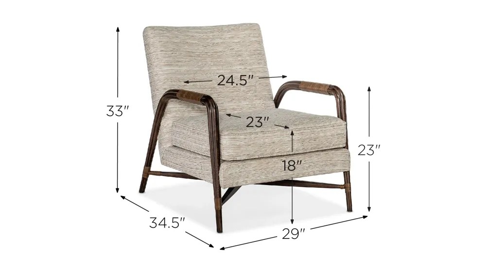 Granada Lounge Chair Dimensions