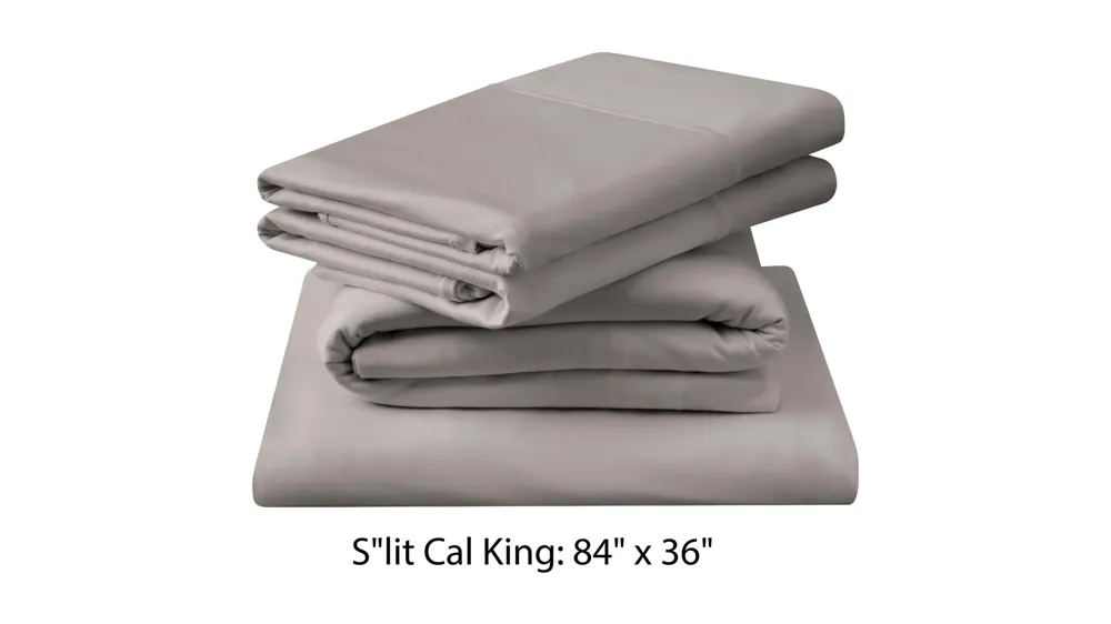 Tempur-Breeze Cooling Split Cal King Sheet Set Dimensions