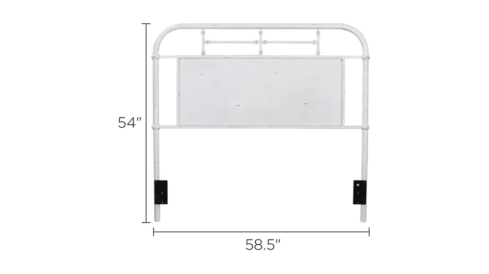 Vintage Series Metal Headboard Dimensions