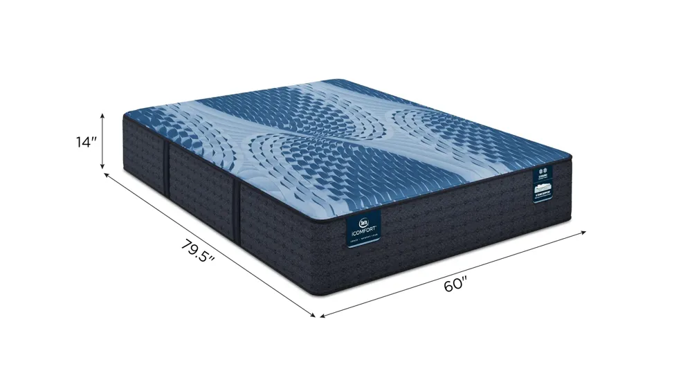 Serta iComfort Memory Foam Aspire Medium Mattress | Raymour & Flanigan