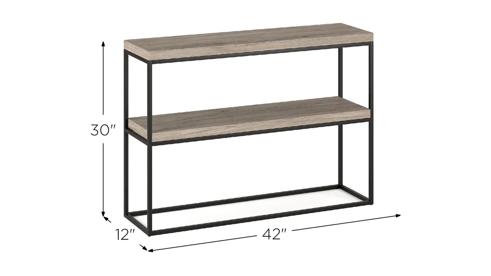 Edna Brook Console Table Dimensions