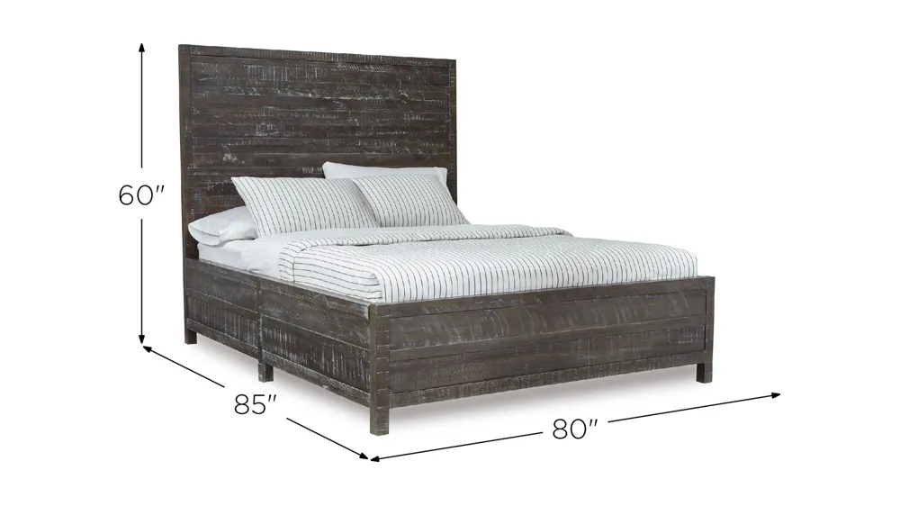 Townsend Low-Profile Bed Dimensions