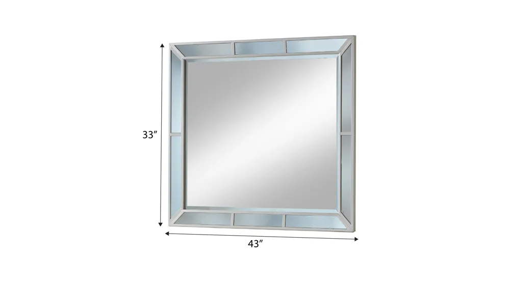 Hollywood Hills Bedroom Dresser Mirror Dimensions
