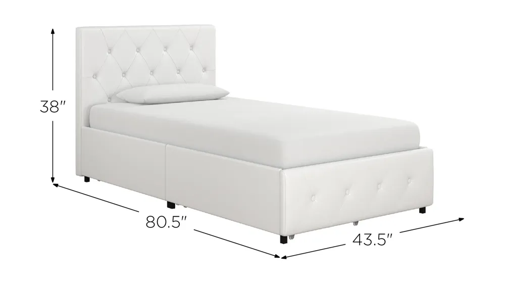 Dana Bed Twin Dimensions