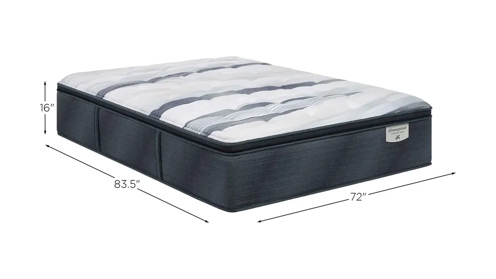 Beautyrest Harmony Lux Coral Island Plush Pillow Top Mattress Dimensions