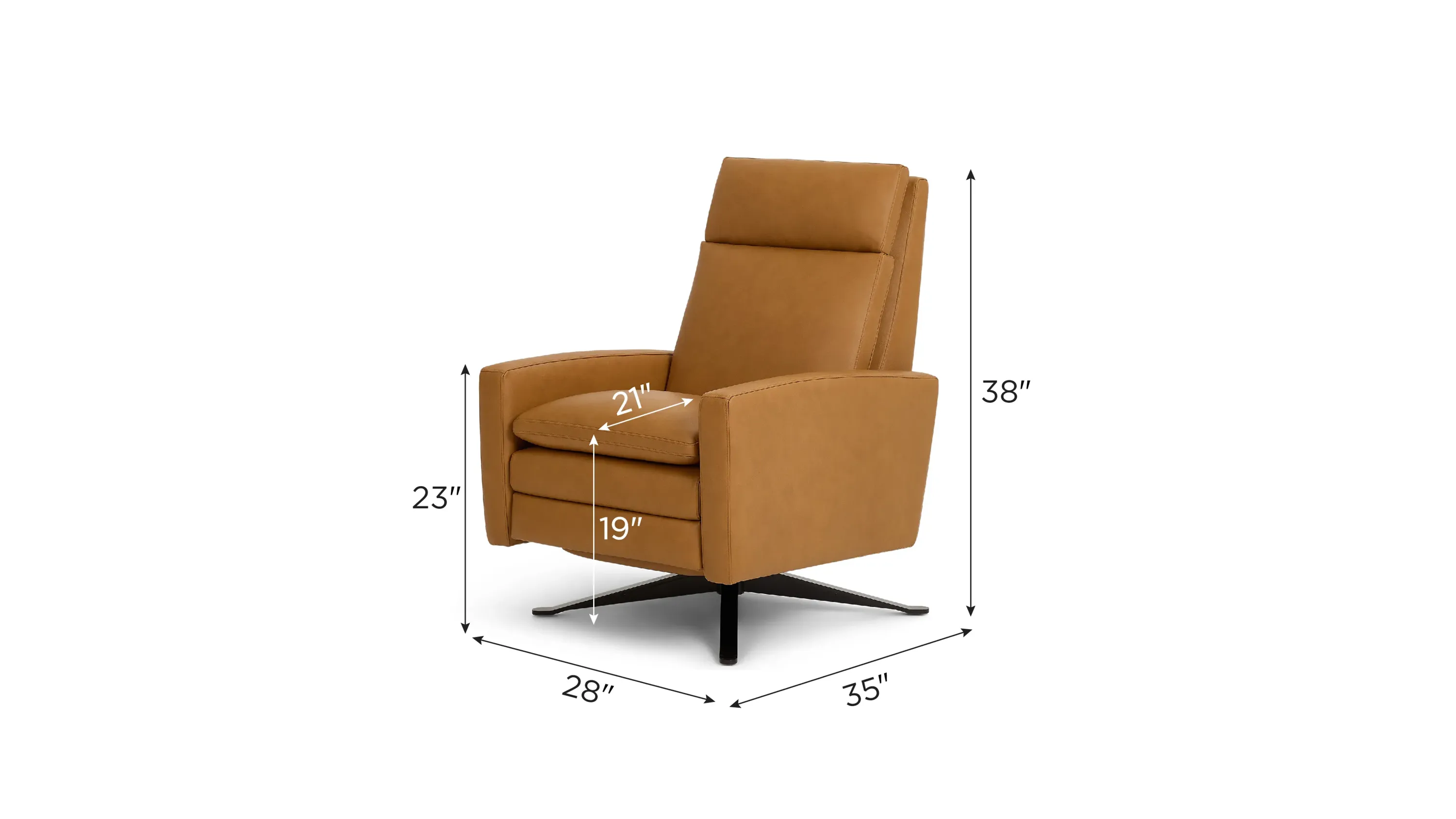 Simon Reinvented Manual Recliner | Raymour & Flanigan