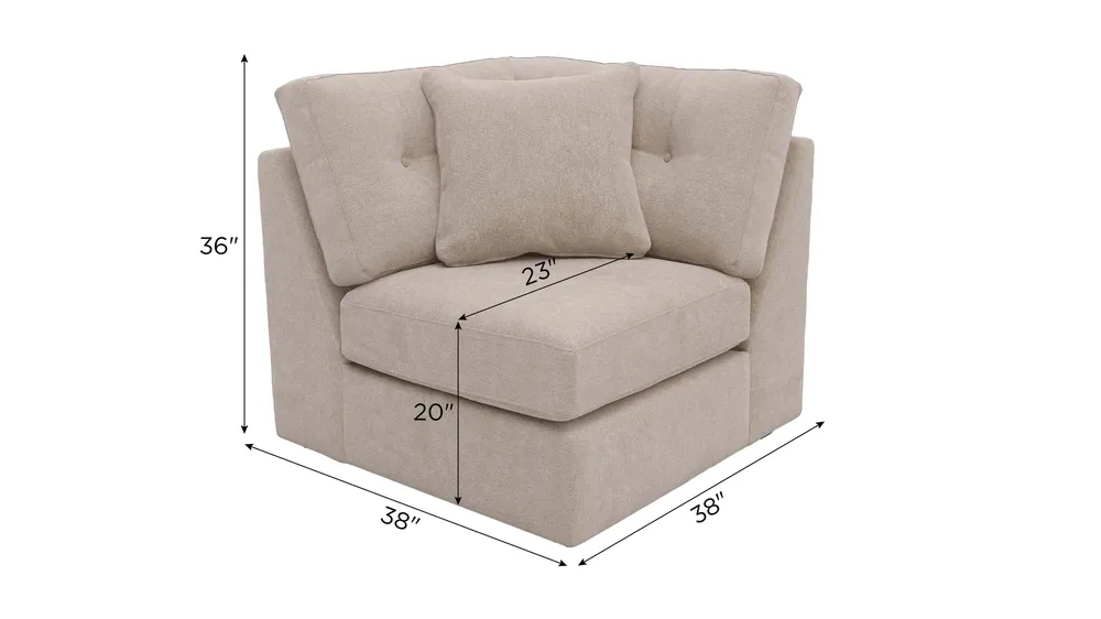 ModularOne Corner Dimensions