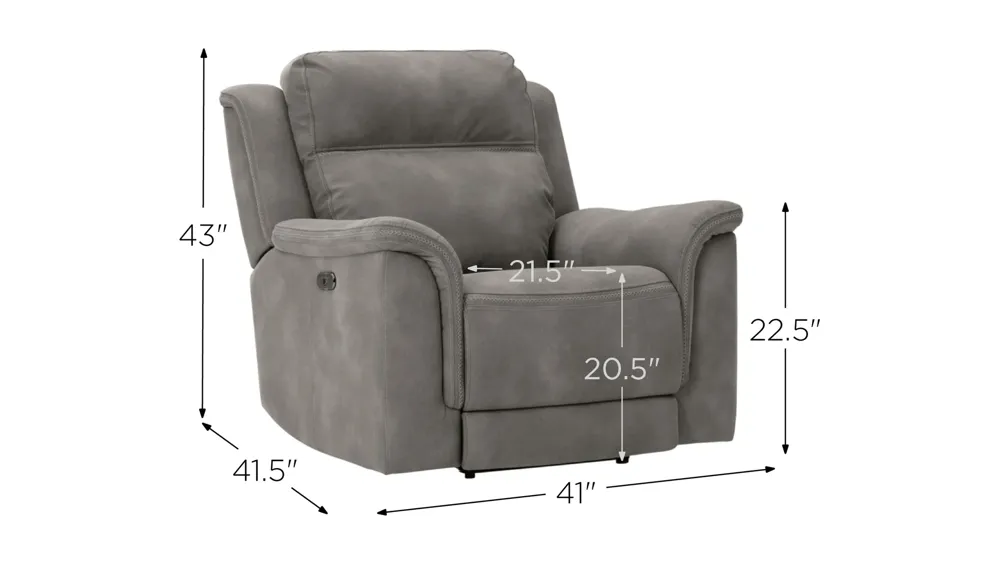 Durapella Power Recliner Dimensions