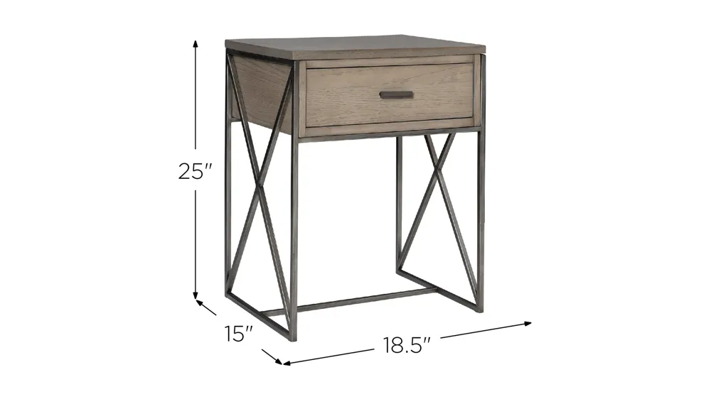 Cartwright Side Table Dimensions