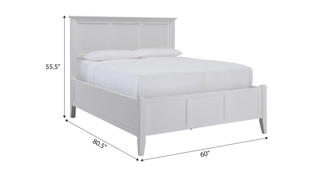 Westlake Panel Bed Dimensions