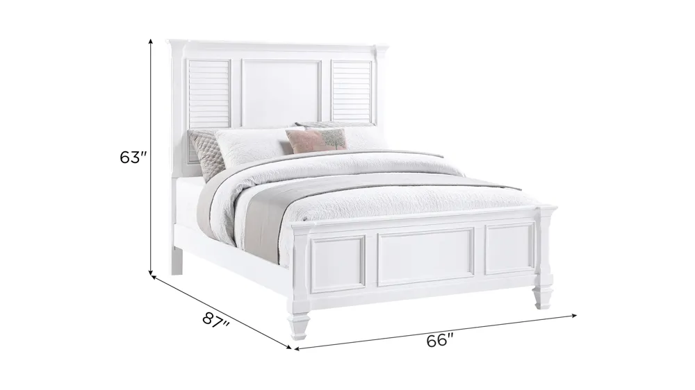 Asher Panel Bed Dimensions