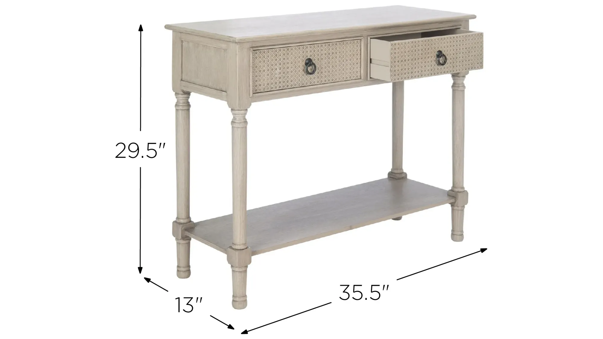 Rooney 2 Drawer Console Table