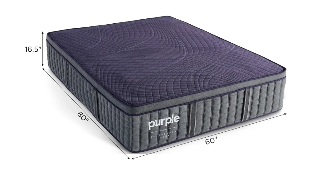 Purple Rejuvenate Plus Mattress Dimensions