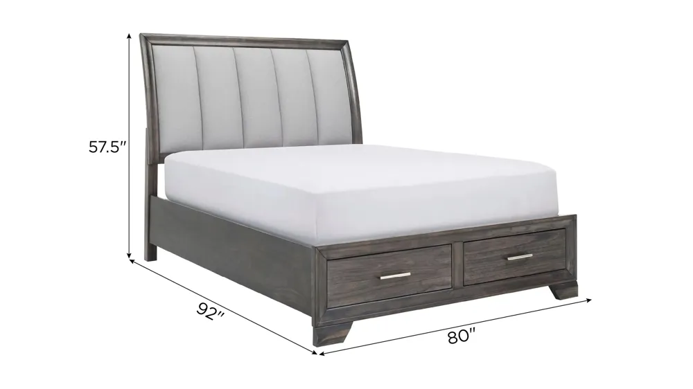 Wegner Storage Bed Dimensions
