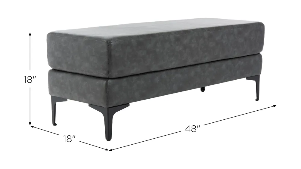 Ealing Rectangular Bench Dimensions
