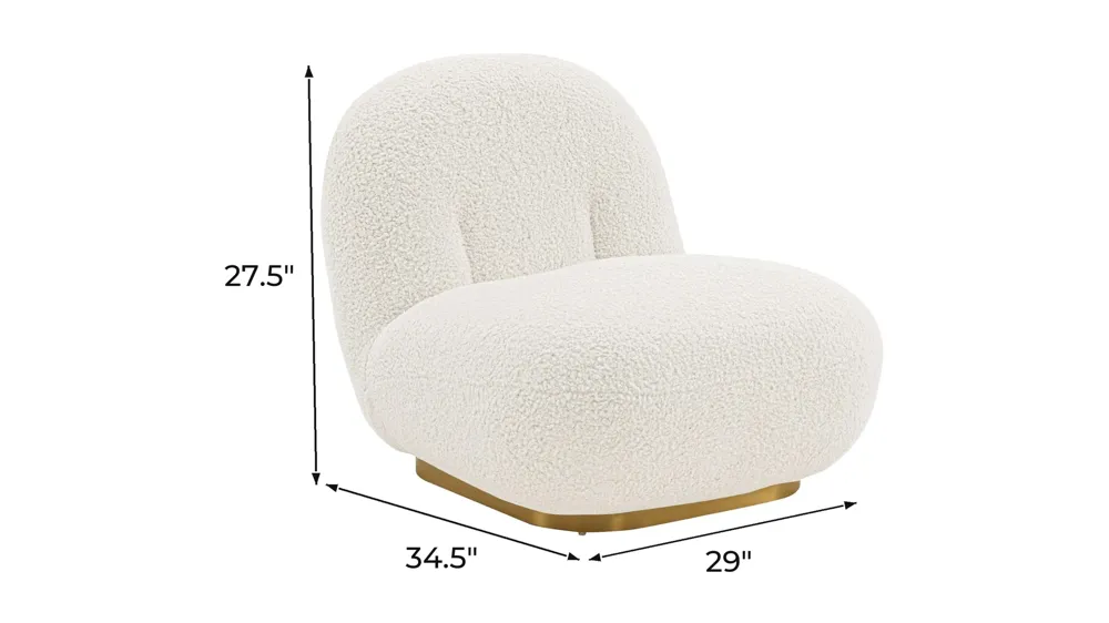 Edina Accent Chair Dimensions