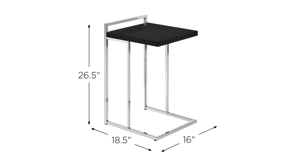 Bain End Table Dimensions