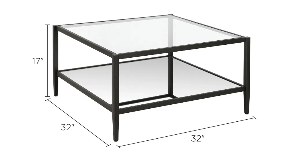 Hera Square Coffee Table Dimensions