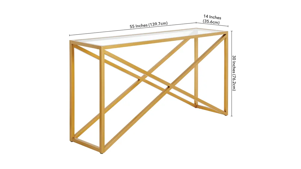 Sarmento Console Table Dimensions
