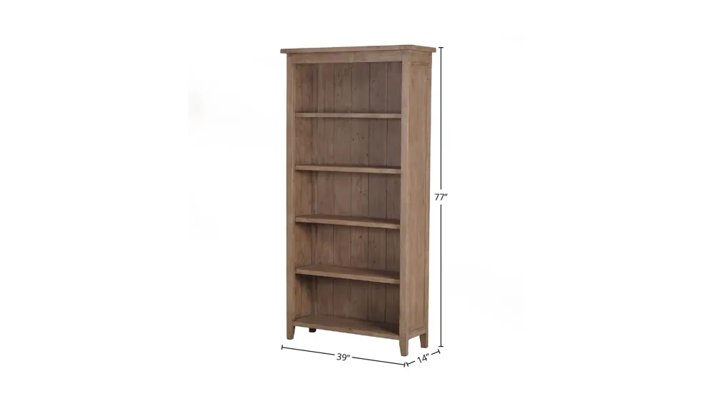 Lifestyle Bookcase - Sundried Dimensions