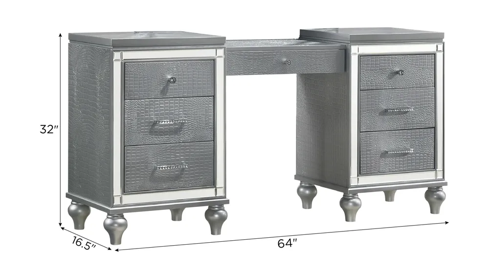 Valentino Vanity Table Dimensions