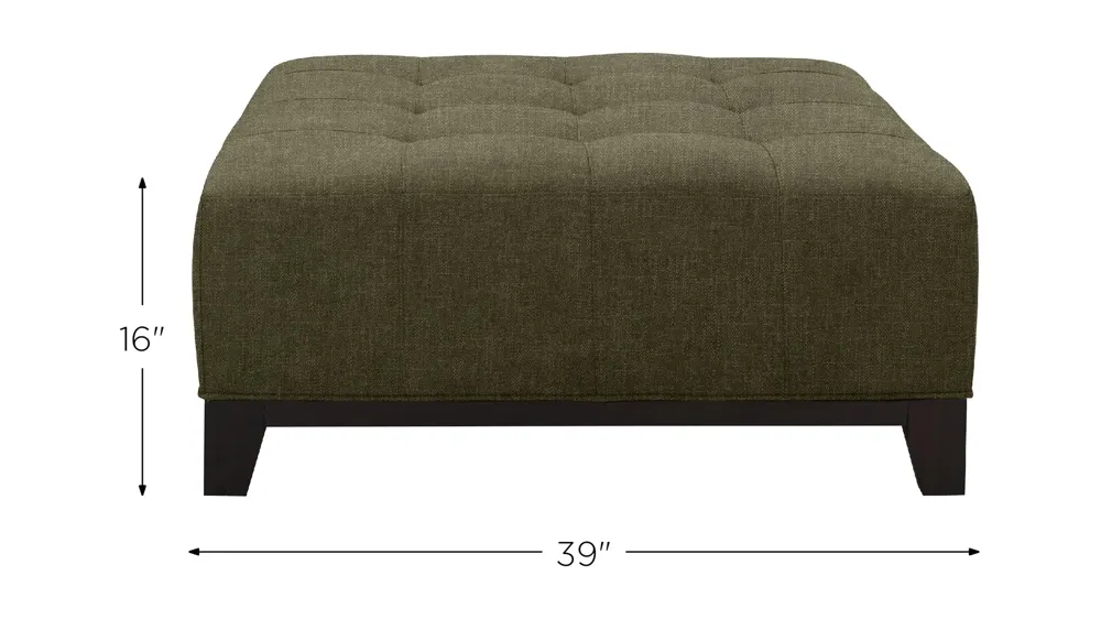 Cityscape Cocktail Ottoman Dimensions