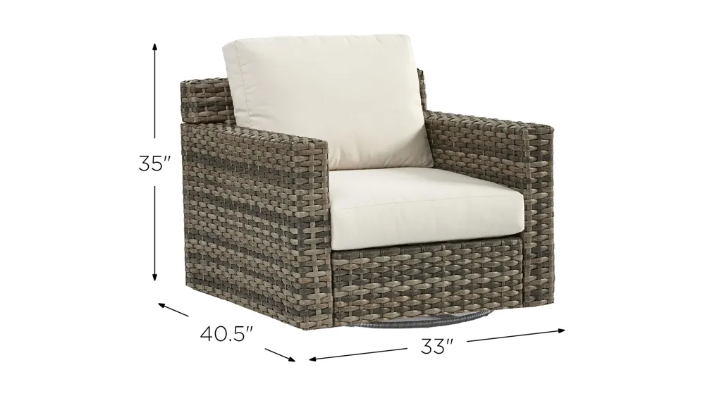 New Java Outdoor Swivel Glider Dimensions