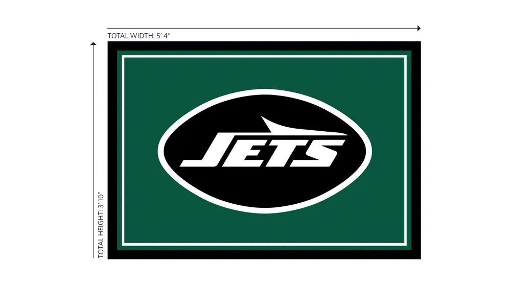 NFL Spirit Rug Dimensions