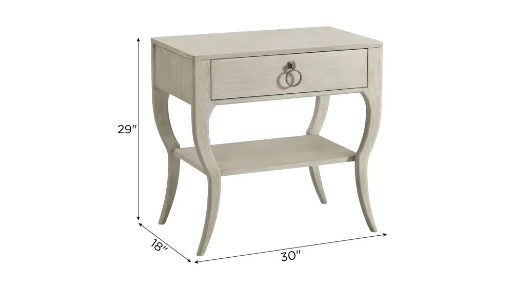 Maisie Accent Nightstand Dimensions
