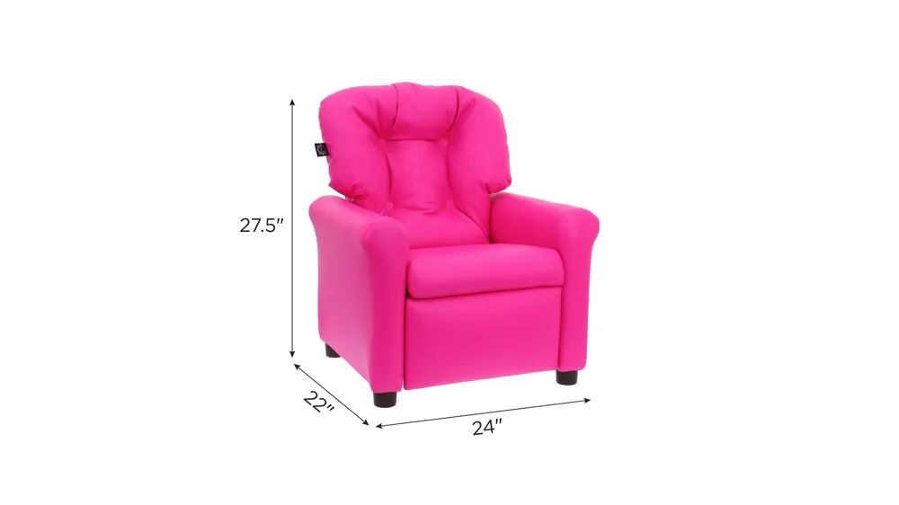 The Crew Kids Recliner Dimensions