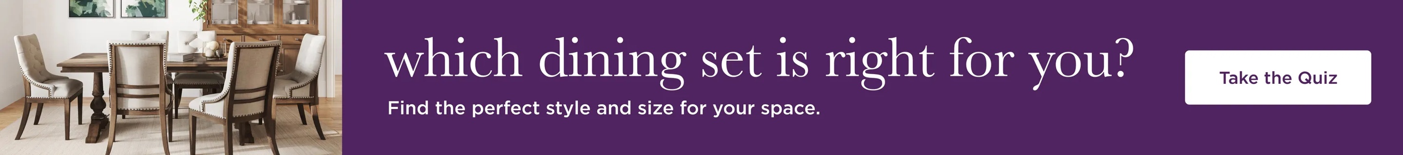 dining quiz banner
