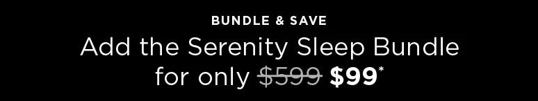 SerenitySleepBundle_Full Mattress PDP