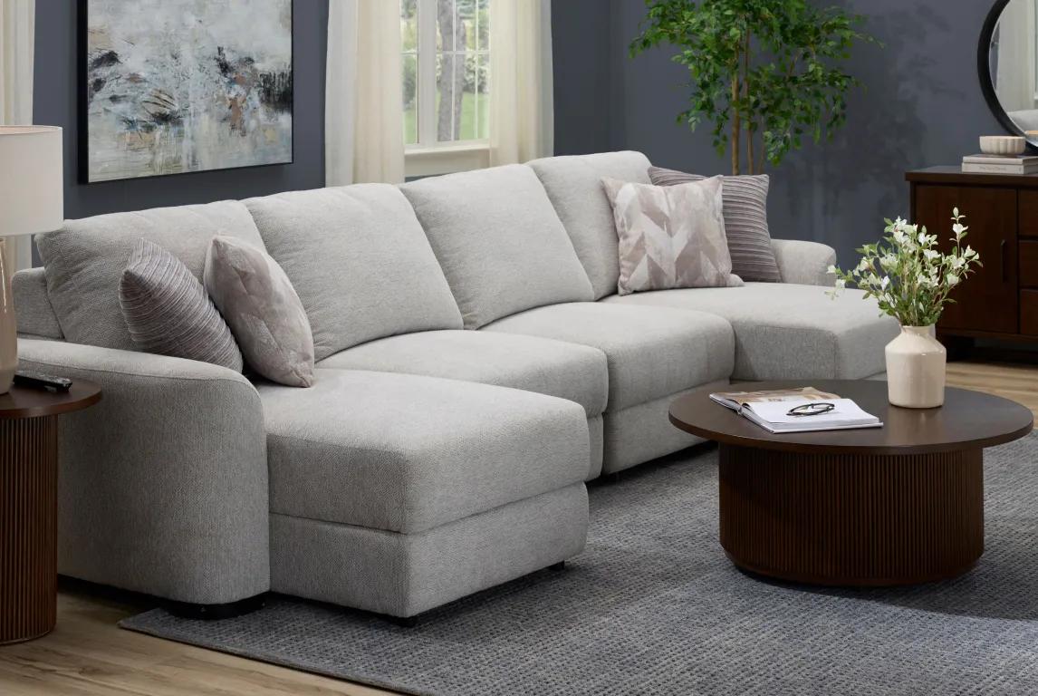 Duncan 7-pc. Power Sectional | Raymour & Flanigan