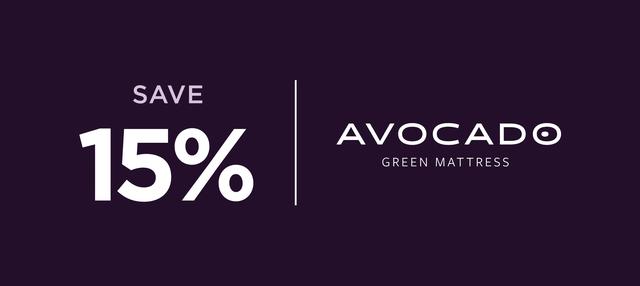 Save 15% on Avocado Green mattresses and Save 15% on Avocado accessories | In-Store
