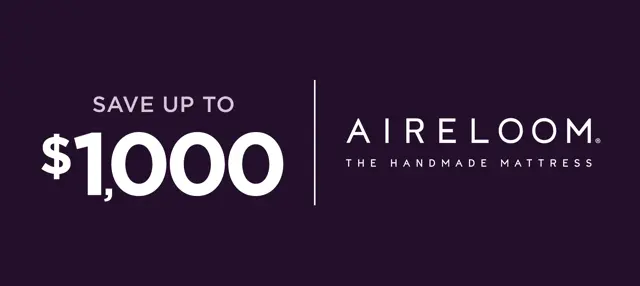 Save up to $1000 on Aireloom mattress sets | In-Store