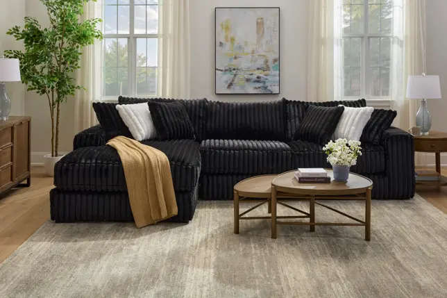Onyx Moon 2-pc. Sofa Chaise