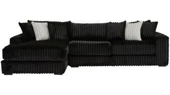 mooon 　no2 Onyx Moon 2-pc. Sofa Chaise | Raymour & Flanigan