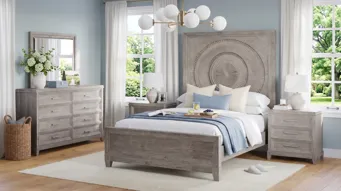 raymour and flanigan dresser Lancaster Bedroom textural drawer fronts 7 dovetail drawers with ball bearing glides Polished chrome tone knobs Assembly required Overall Gross Weight Raymour & Flanigan Somerset Bedroom
