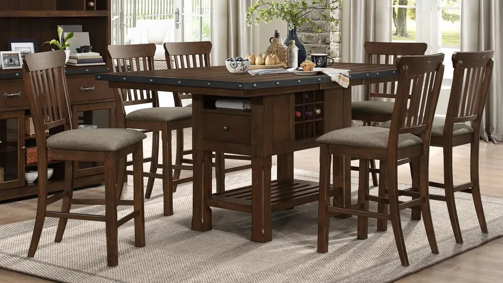 Blofeld 7-pc. Counter Height Dining Set
