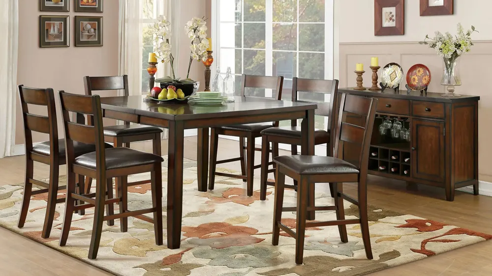 Flannigan 7-pc. Counter Height Dining Set
