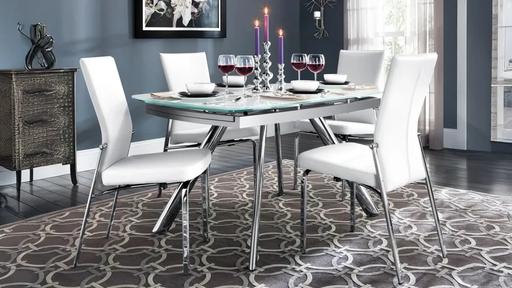 Paloma 5-pc. Glass Dining Set