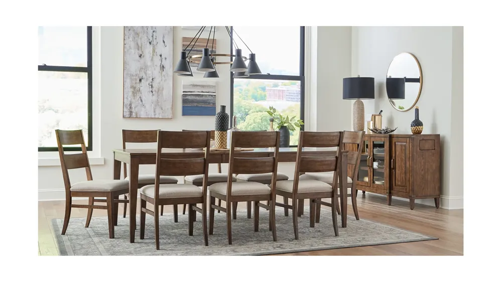 Asher Extendable Dining Table & Chairs