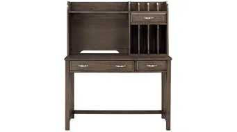 Linbrooke 2-pc. Writing Desk And Hutch Brown/Gray Product\_Image\_Carousel