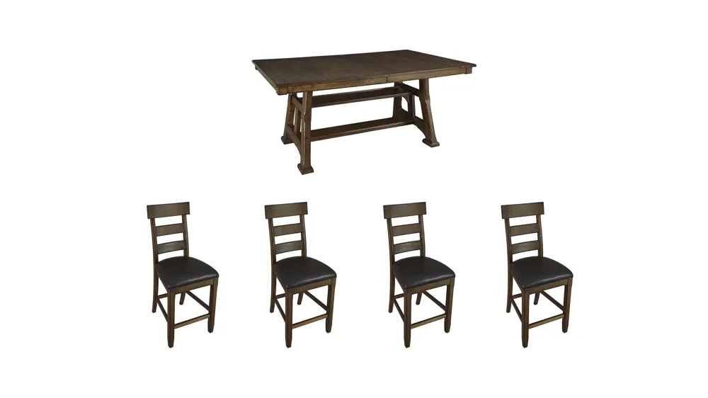Ozark 5-pc. Counter-Height Dining Set