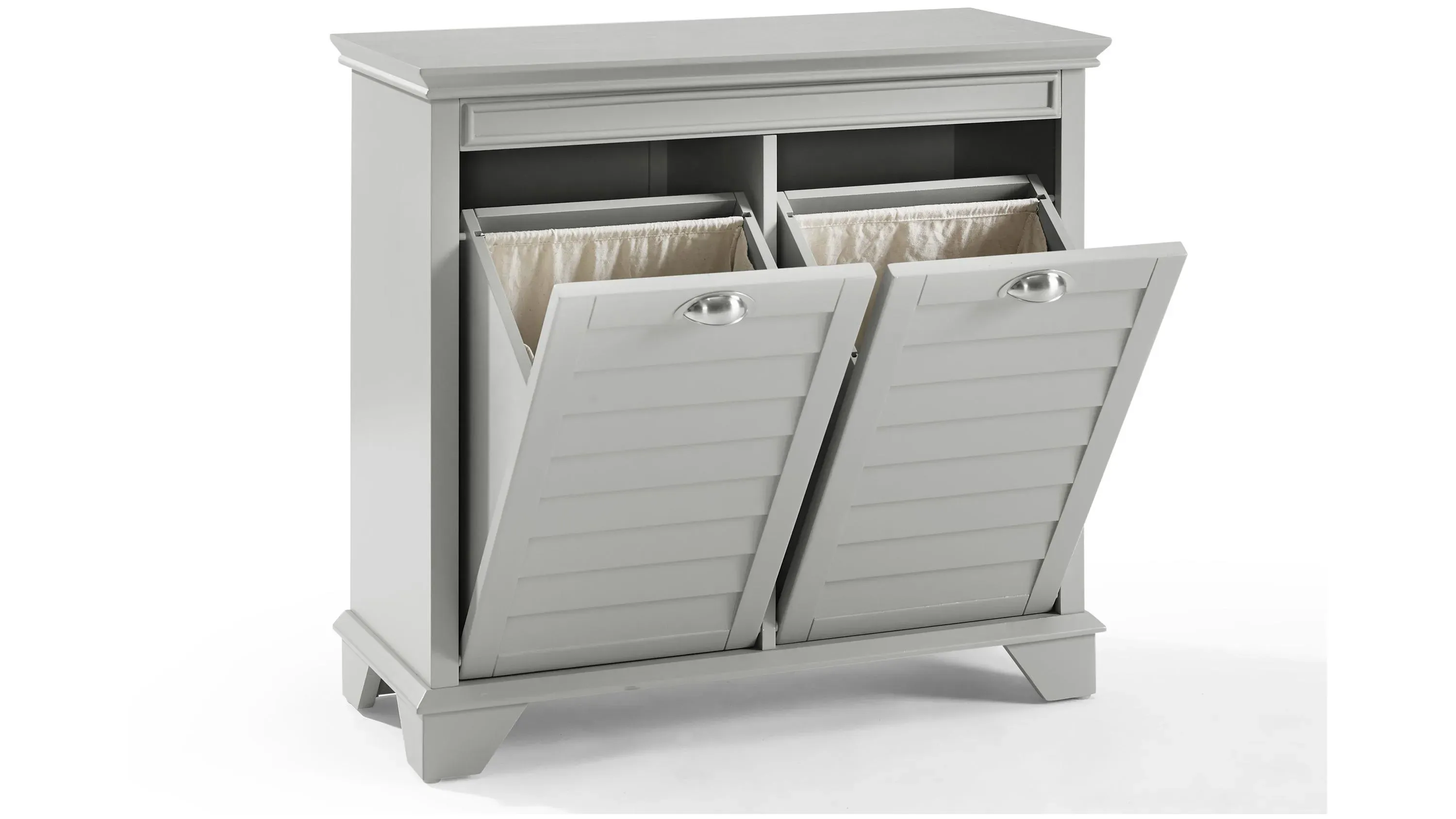 Lydia Linen Hamper | Raymour & Flanigan