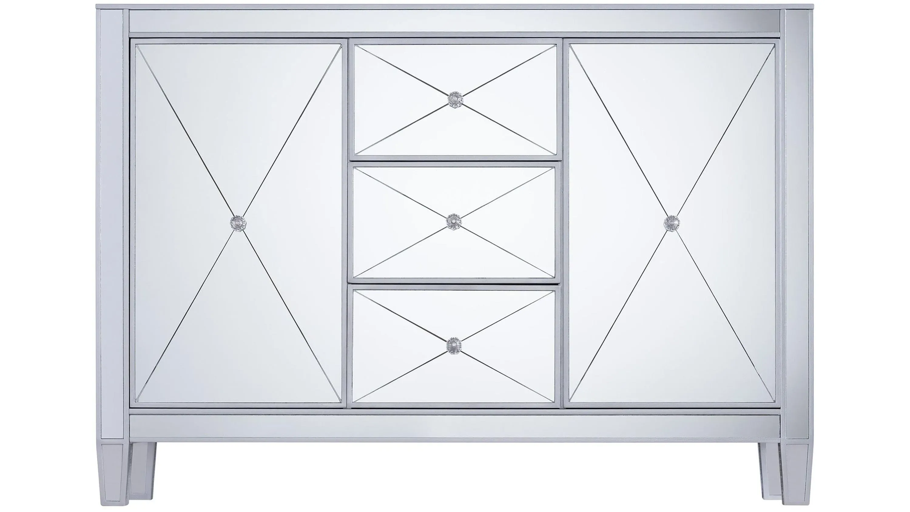 Halsey Mirrored Cabinet | Raymour & Flanigan