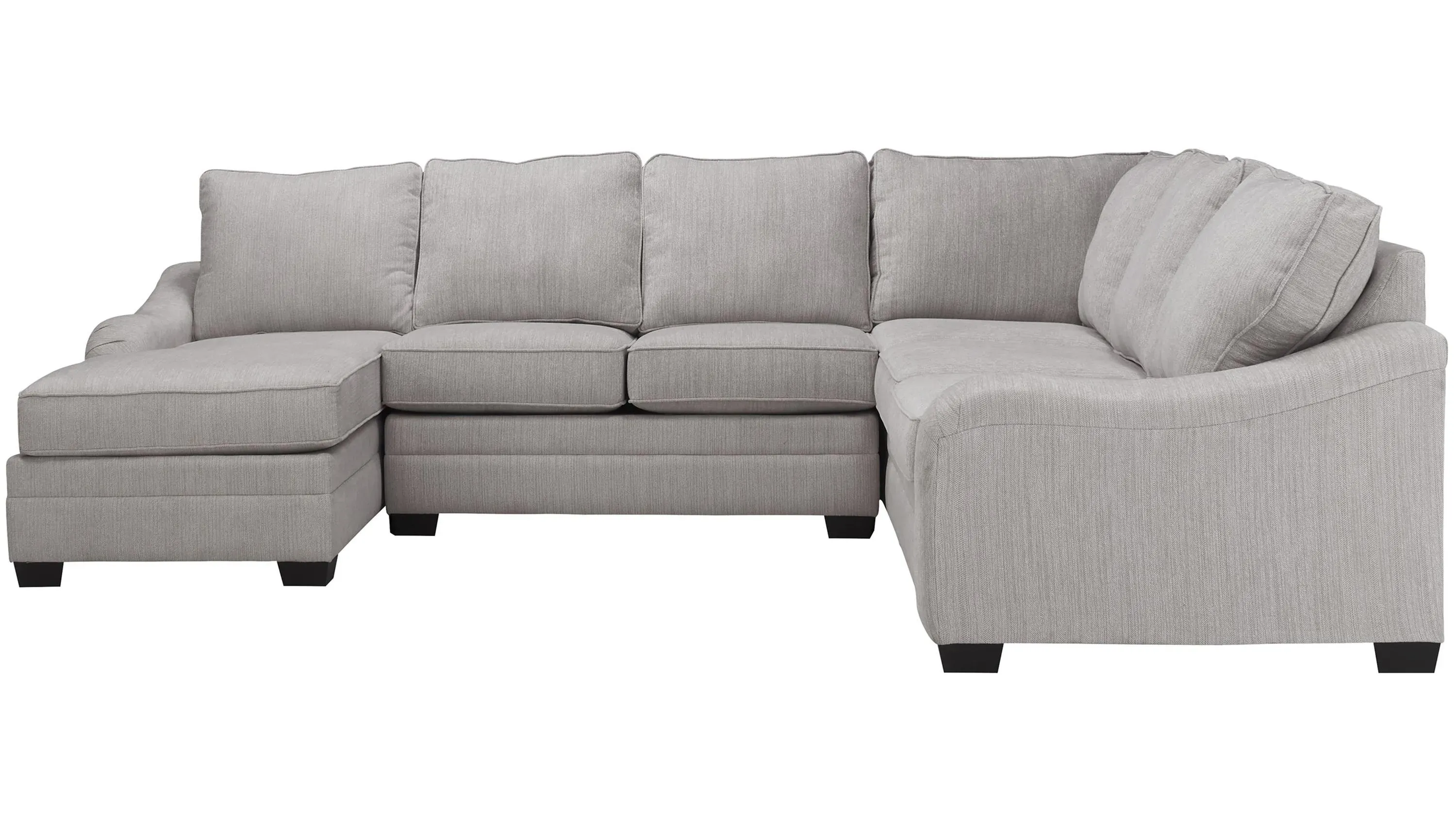 Caid 3-pc. Chenille Sectional