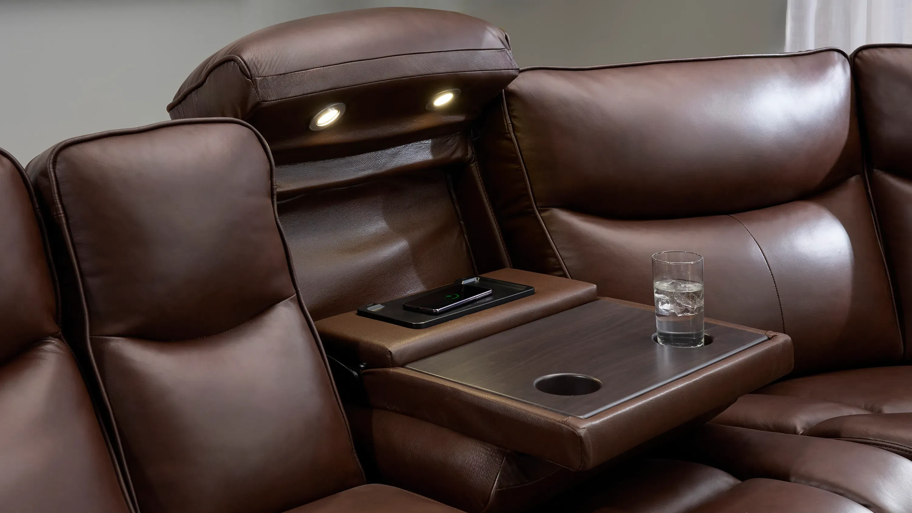 Brooks 6-pc. Zero Gravity Triple Power Sectional | Raymour & Flanigan