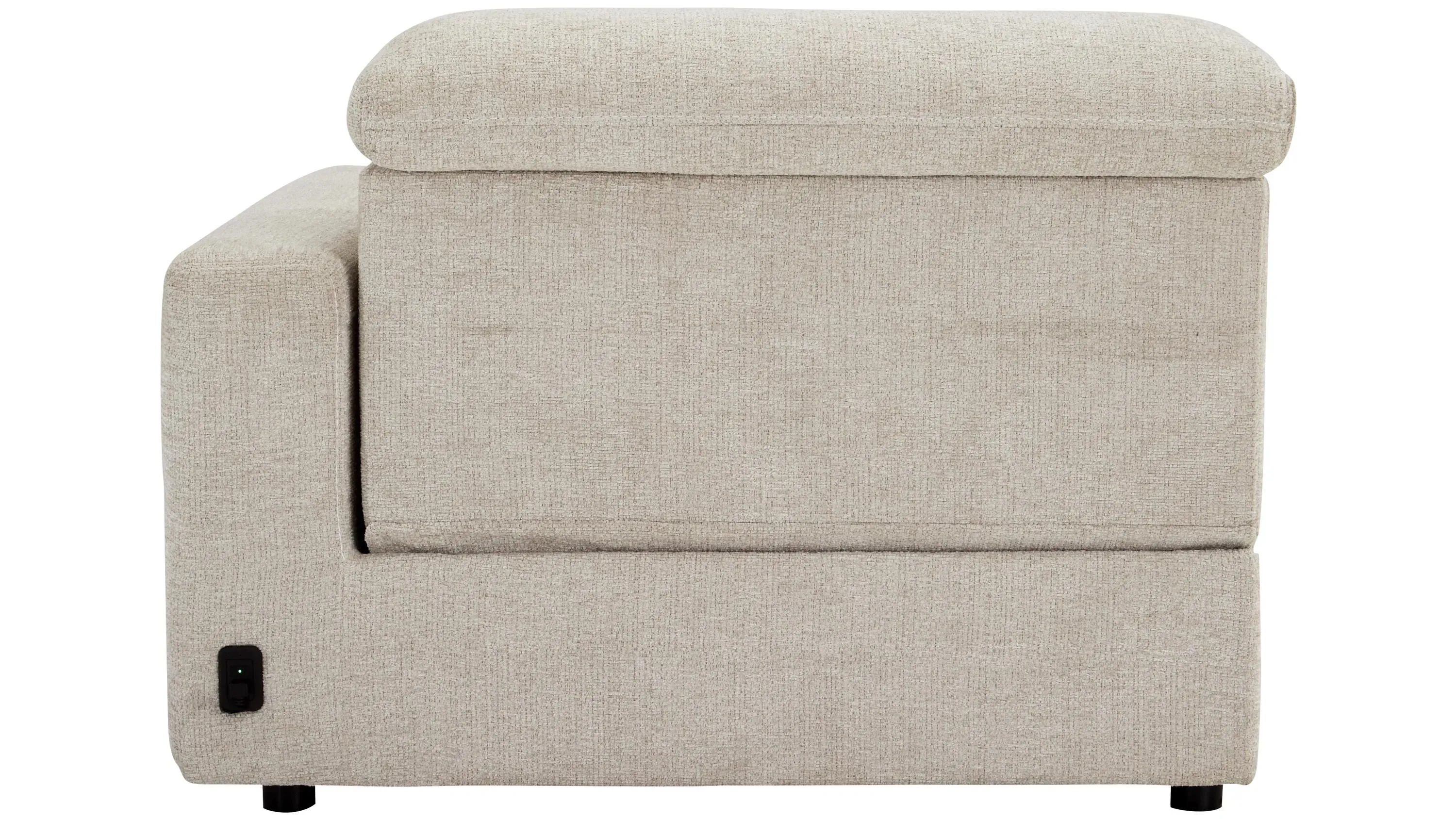 Bradbury Right Arm Facing Dual Power Recliner | Raymour & Flanigan