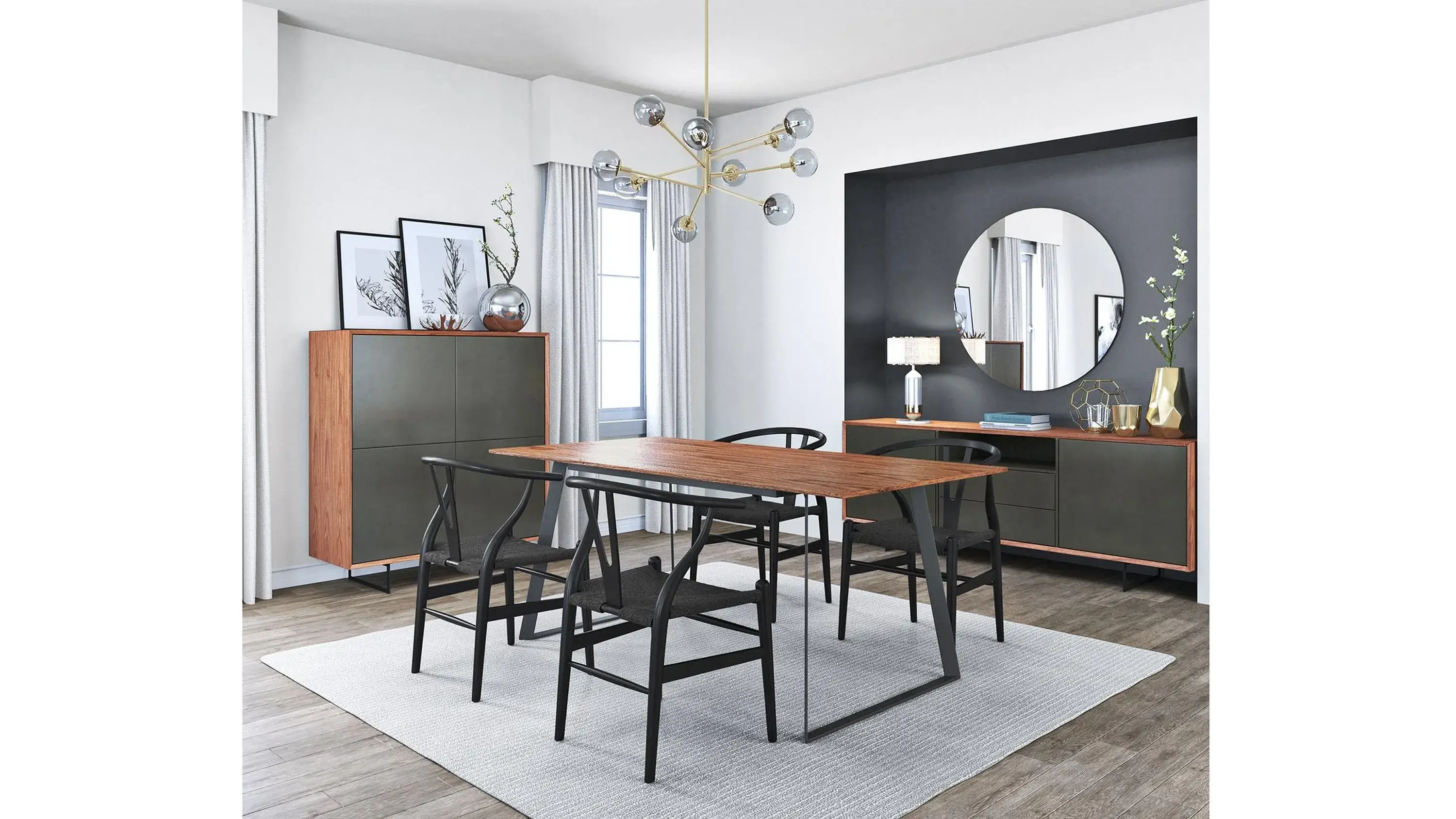 EuroStyle Anderson Table - Thumbnail 4